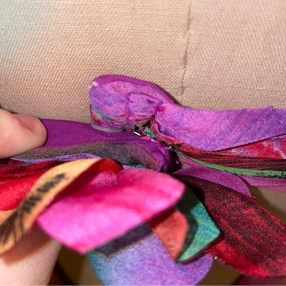 Mori Lee by Madeline Gardner Multicolor Formal Dress - Picture 7 of 9